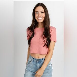 NEW Z SUPPLY pamela top in seashell pink size Small NWT